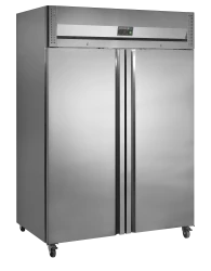 Edelstahl Gastro-Kühlschrank GN 2/1 RK1420X1