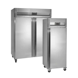 Edelstahl Gastro-Kühlschrank GN 2/1 RK1420X1