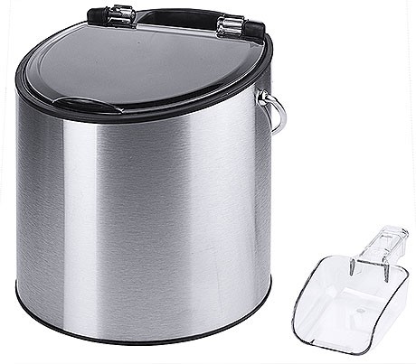 Eiseimer doppelwandig 3,8 l mit Klappdeckel