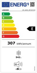 Gastronomie Gefrier-Lagertruhe Statische Kühlung EFL 6055