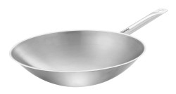 Wokpfanne W385F aus Edelstahl