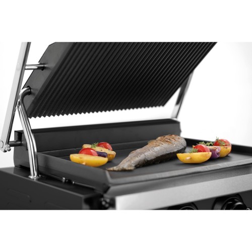 Elektro-Kontaktgrill schwarz "Panini-MDI" 1GR S