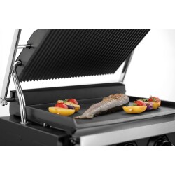 Elektro-Kontaktgrill schwarz "Panini-MDI" 1GR S