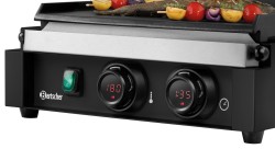 Elektro-Kontaktgrill schwarz "Panini-MDI" 1GR S
