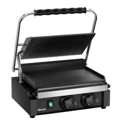 Elektro-Kontaktgrill schwarz "Panini-MDI" 1GR S