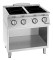 Induktionsherd 900 4 Kochfelder OU offener Unterbau