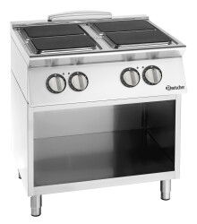 Elektroherd 900 4 Platten OU offener Unterbau