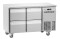 Edelstahl Kühltisch Easy S4-1501 mit Rollen
