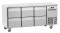 Edelstahl Kühltisch Easy S6-1501 mit Rollen