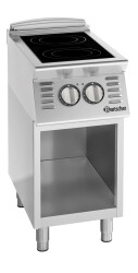 Elektroherd 900 2 Kochfelder OU offener Unterbau