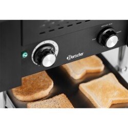 Durchlauftoaster schwarz DLT150-1 S