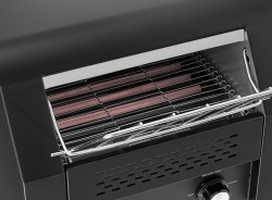 Durchlauftoaster schwarz DLT150-1 S