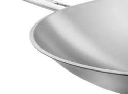Wokpfanne W385R aus Edelstahl