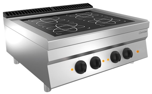 Induktionsherd Tischgerät 4 Kochfelder 700FX-I40