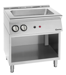 Elektro-Bain Marie 900 E800 offener Unterbau
