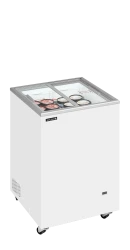 Eiscreme-Grefriertruhe mit Rollen IC102SC
