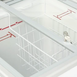 Eiscreme-Grefriertruhe mit Rollen IC102SC