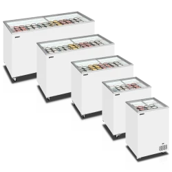 Eiscreme-Grefriertruhe mit Rollen IC102SC