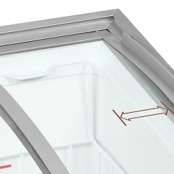 Eiscreme-Grefriertruhe mit Rollen IC102SCEB