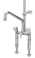 Zweigriffmischer 40L-1802B Mischbatterie mit Geschirrwaschbrause