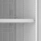 Tiefkühlschrank schwarz mit Glastür slim FSF176VH B