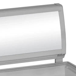 Eiscreme-Grefriertruhe mit Display & Rollen IDC152C-W1