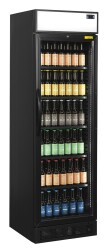 Glastürkühlschrank KU 385 G-CP II BLACK