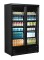 Glastürkühlschrank 2-türig ATOM MAXI KS 2T-BB