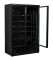 Glastürkühlschrank 2-türig ATOM MAXI KS 2T-BB