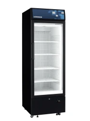 Gefrierschrank mit Glastür und Display Umluft FDvb 4643