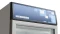 Gefrierschrank mit Glastür und Display Umluft FDvb 4643