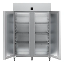 Edelstahl Kühlschrank 2-türig GN 2/1 FRPSvg...