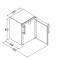 Unterbau-Kühlschrank schwarz MRTve 1501 Performance