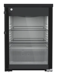 Unterbau-Kühlschrank schwarz Umluftkühlung MRTve 1511