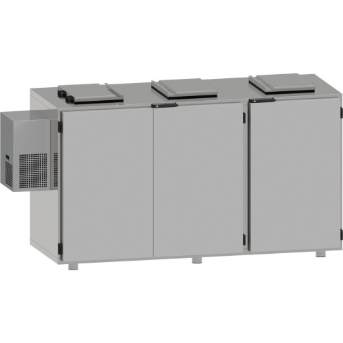 Nassmüllkühler für 3 Tonnen 240 Liter zerlegbar