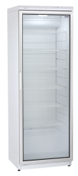 Glastürkühlschrank CD 350 weiß Türanschlag links