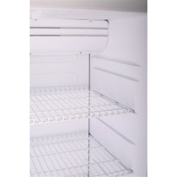 Glastürkühlschrank CD 350 weiß Türanschlag links