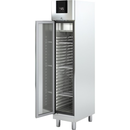 Edelstahl-Tiefkühlschrank TKU 359 Türanschlag rechts