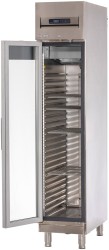 Edelstahl-Tiefkühlschrank TKU 359 Türanschlag rechts