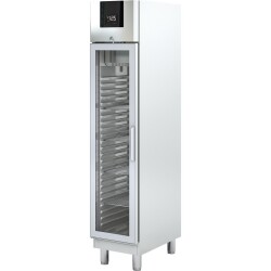Edelstahlkühlschrank mit Glastür KU 359 G...