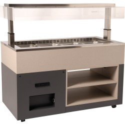 Salabtbar - Frühstücksbuffet Isola 4 M VT VR 4 x GN 1/1