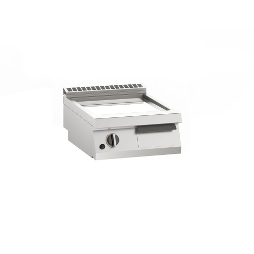 Gas-Grillplatte glatt verchromt 11kW mit 1 Heizzone