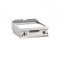 Gas-Grillplatte glatt verchromt 14kW mit 2 Heizzonen