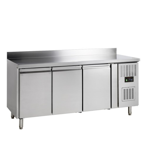 Edelstahl Kühltisch 3-türig GN 1/1 GC73