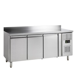 Edelstahl Kühltisch 3-türig GN 1/1 GC73