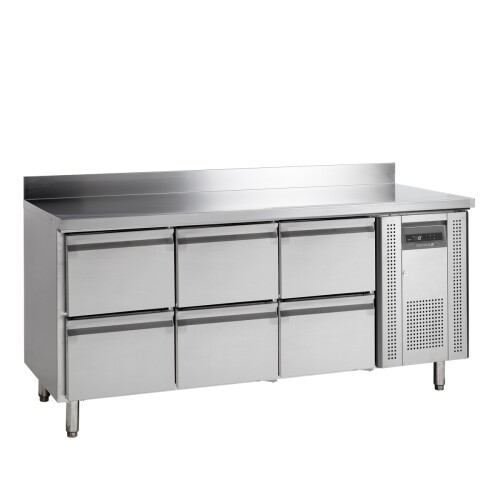 Kühltisch mit 6 Schubladen GN1/1 CK7360