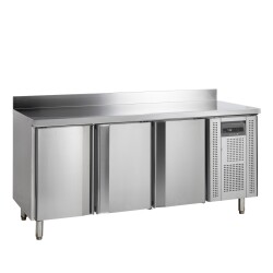 Kühltisch 3-türig mit Aufkantung SK6310/+SP
