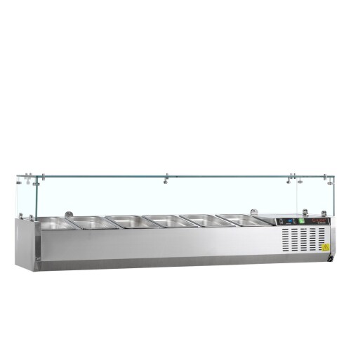 Kühlvitrine GN1/4 GVC33-150 7 x GN1/4