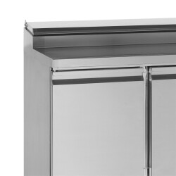 Edelstahl-Saladette 2-türig GN 1/1 GSS20