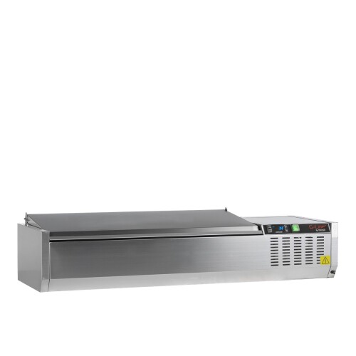 Kühlvitrine GN1/4 GVC33-120 S/S 5 x GN1/4